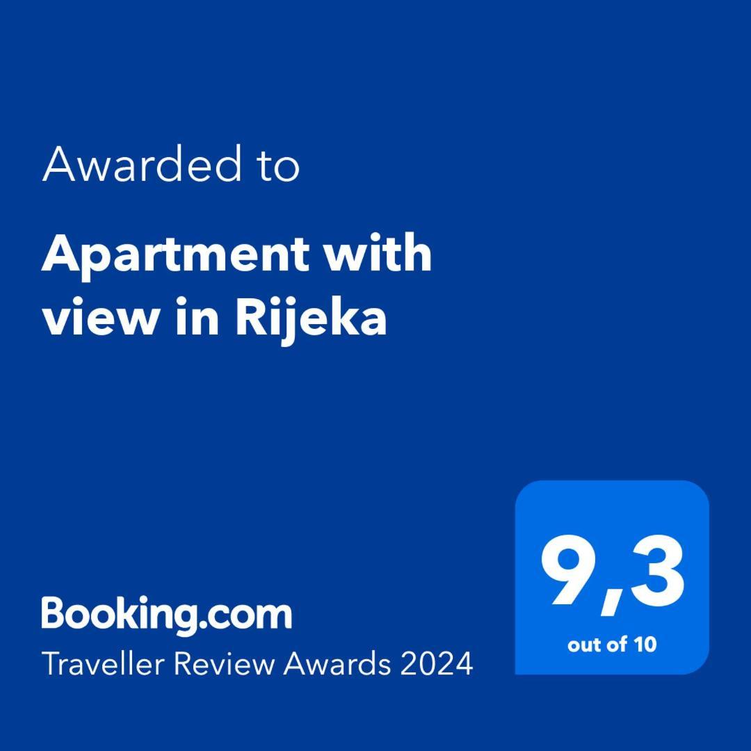 Apartment With View In Rijeka Zewnętrze zdjęcie
